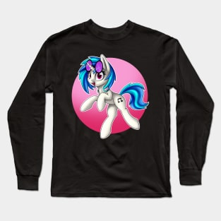 Happy Vinyl Scratch Long Sleeve T-Shirt